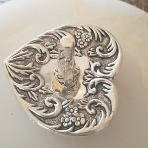 Vintage 1992 Godinger Silver Ring Holder